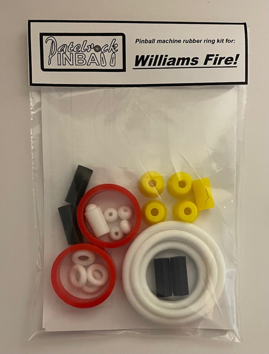 Williams Fire! Pinball Machine Rubber Ring Kit