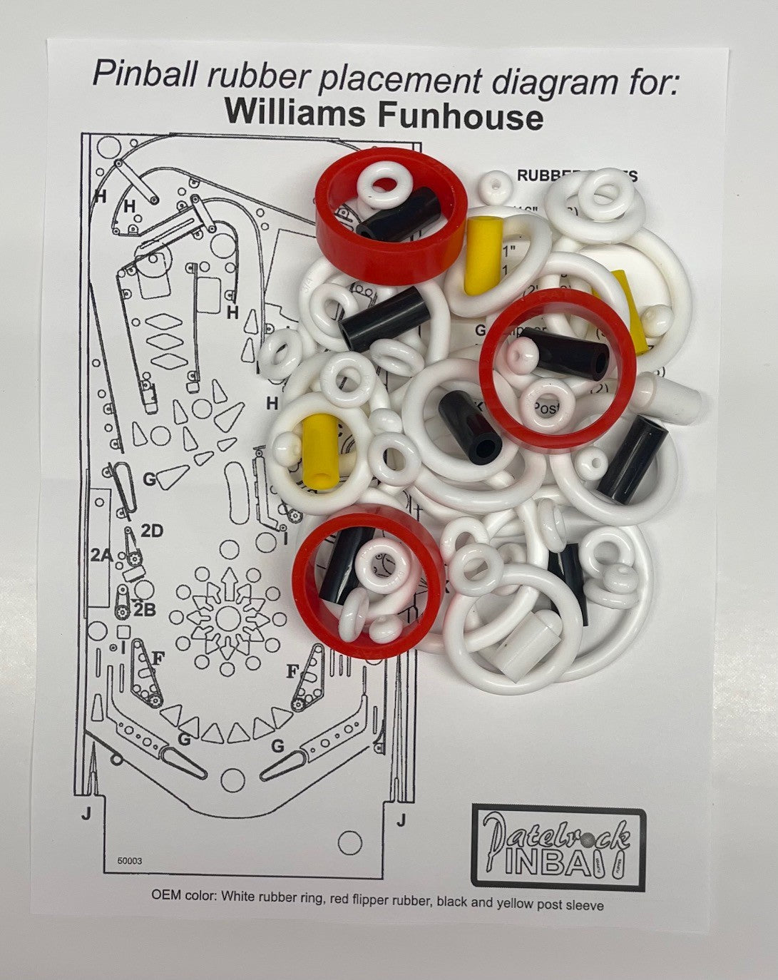 Williams Funhouse Pinball Machine Maintenance Kit