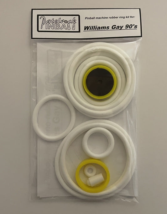 Williams Gay 90's Pinball Machine Rubber Ring Kit