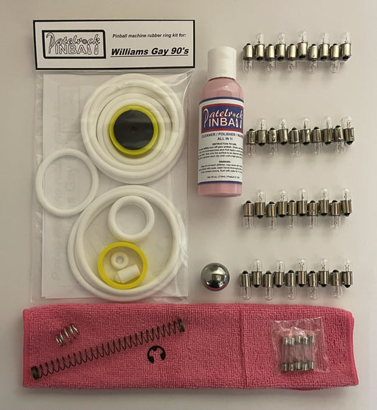 Williams Gay 90's Pinball Machine Maintenance Kit