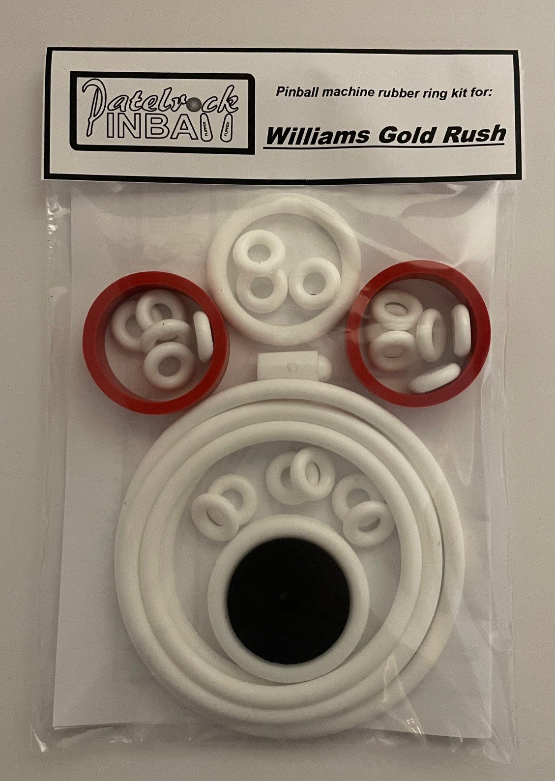Williams Gold Rush Pinball Machine Rubber Ring Kit