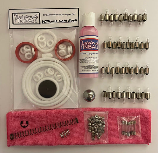 Williams Gold Rush Pinball Machine Maintenance Kit