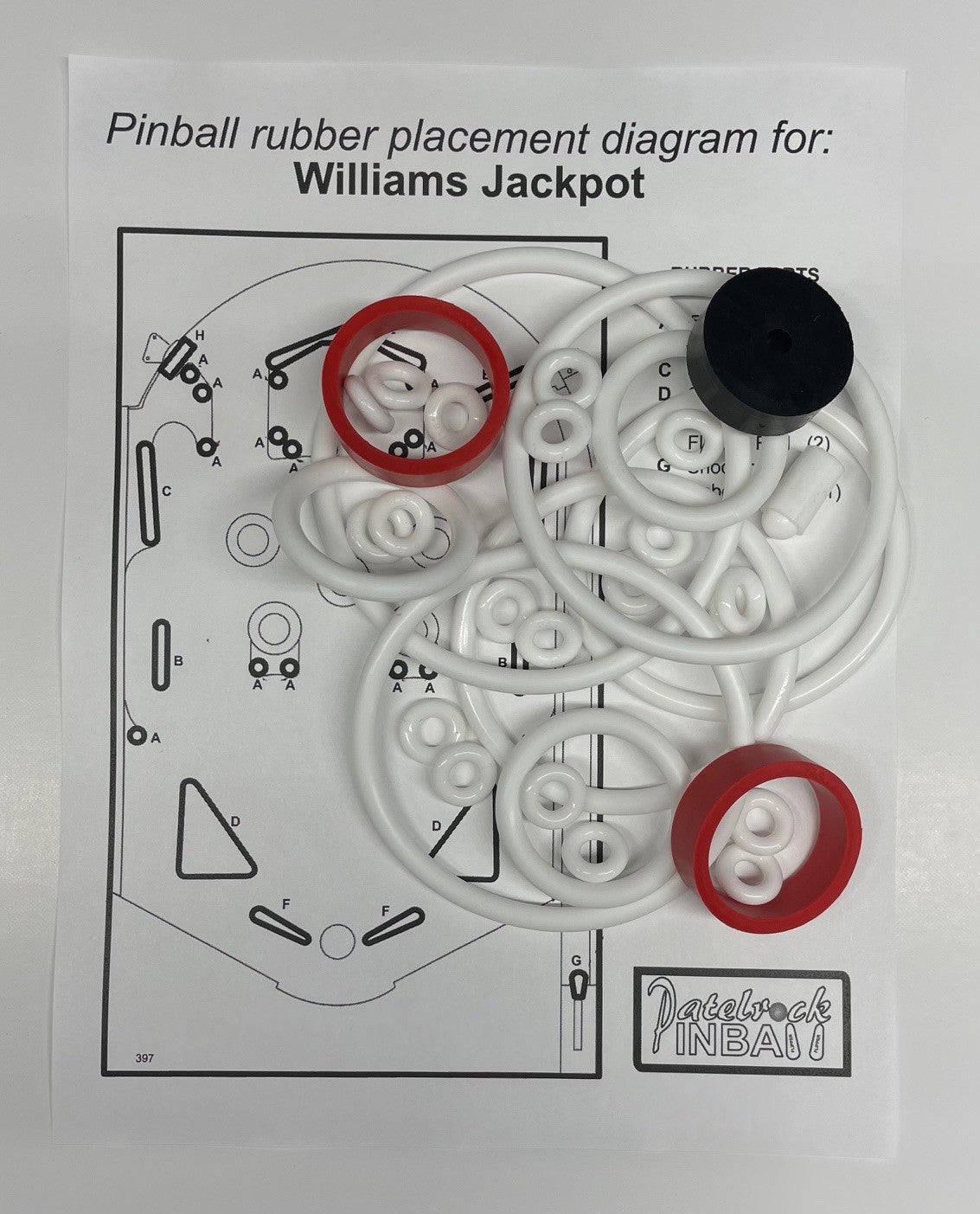Williams Jackpot Pinball Machine Maintenance Kit