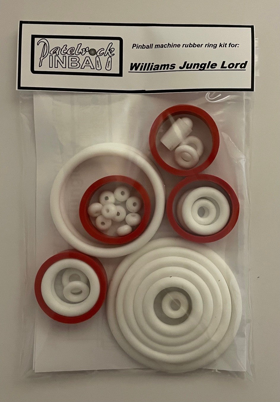 Williams Jungle Lord Pinball Machine Rubber Ring Kit