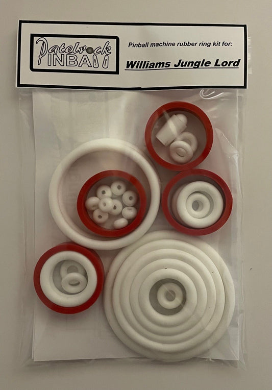 Williams Jungle Lord Pinball Machine Rubber Ring Kit