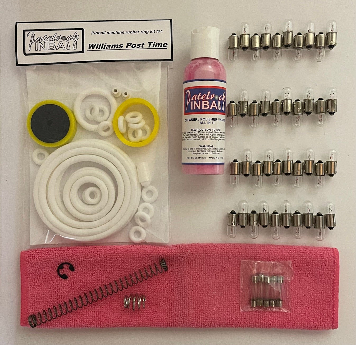 Williams Post Time Pinball Machine Maintenance Kit