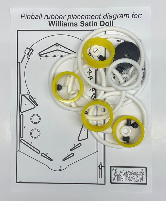 Williams Satin Doll Pinball Machine Maintenance Kit