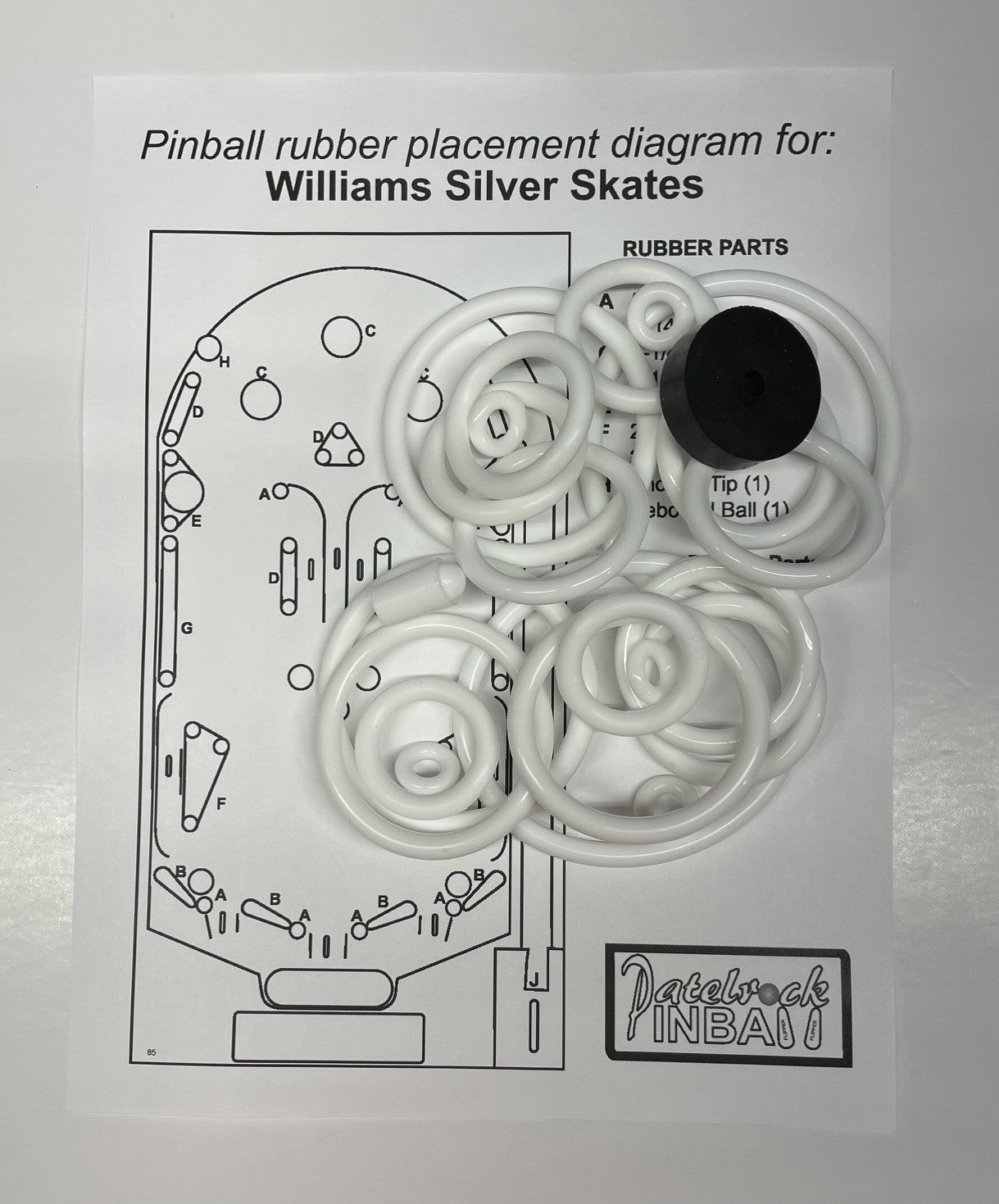 Williams Silver Skates Pinball Machine Maintenance Kit