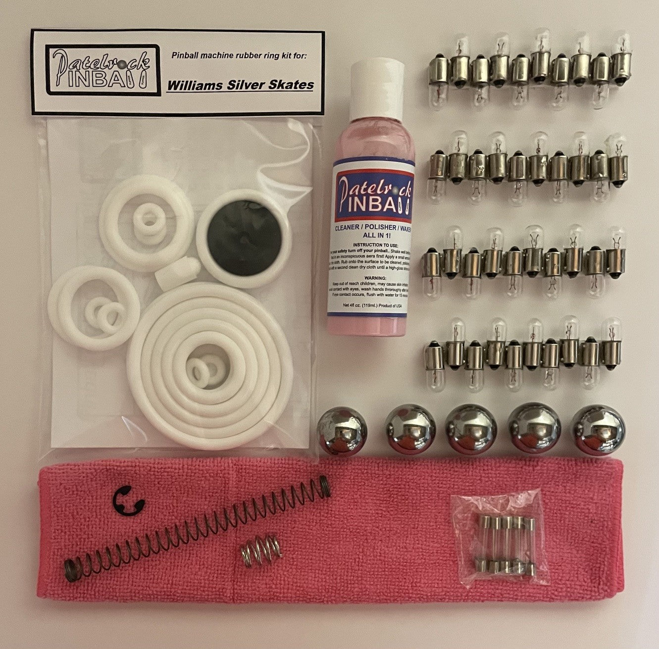 Williams Silver Skates Pinball Machine Maintenance Kit