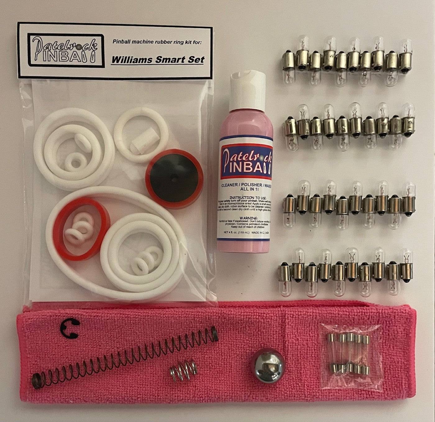Williams Smart Set Pinball Machine Maintenance Kit