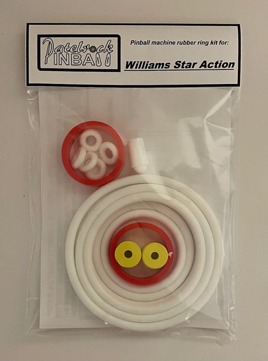 Williams Star Action Pinball Machine Rubber Ring Kit