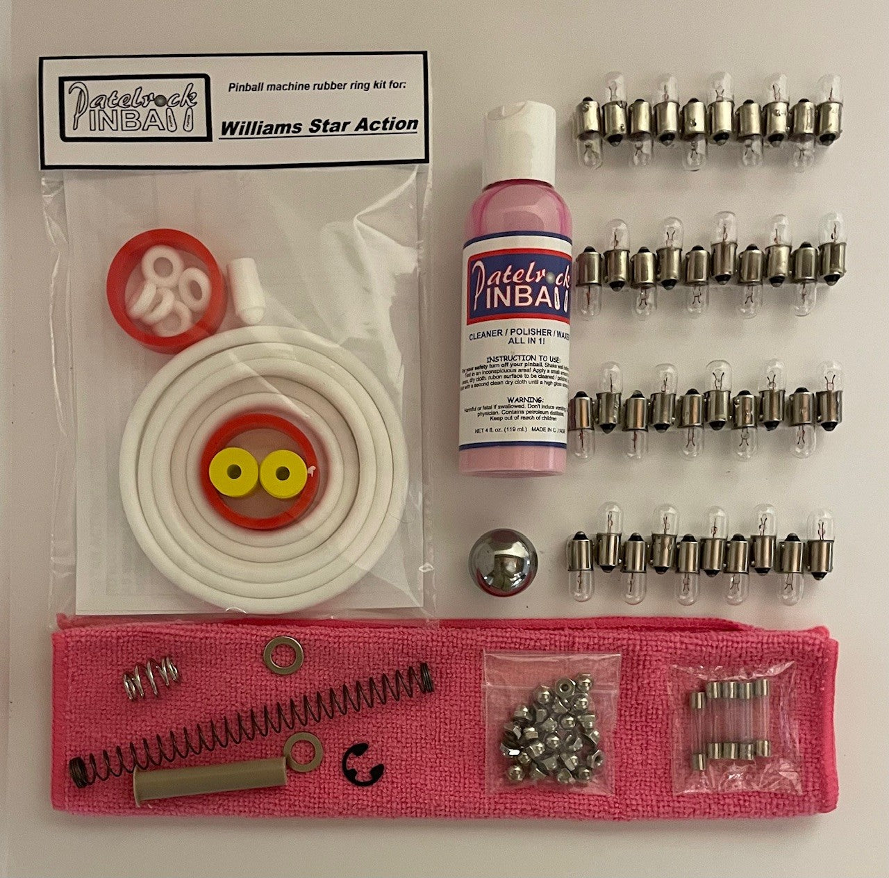 Williams Star Action Pinball Machine Maintenance Kit