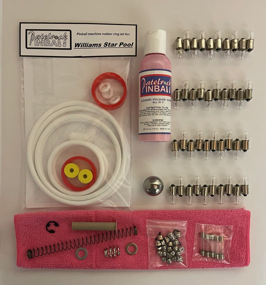 Williams Star Pool (1974) Pinball Machine Maintenance Kit