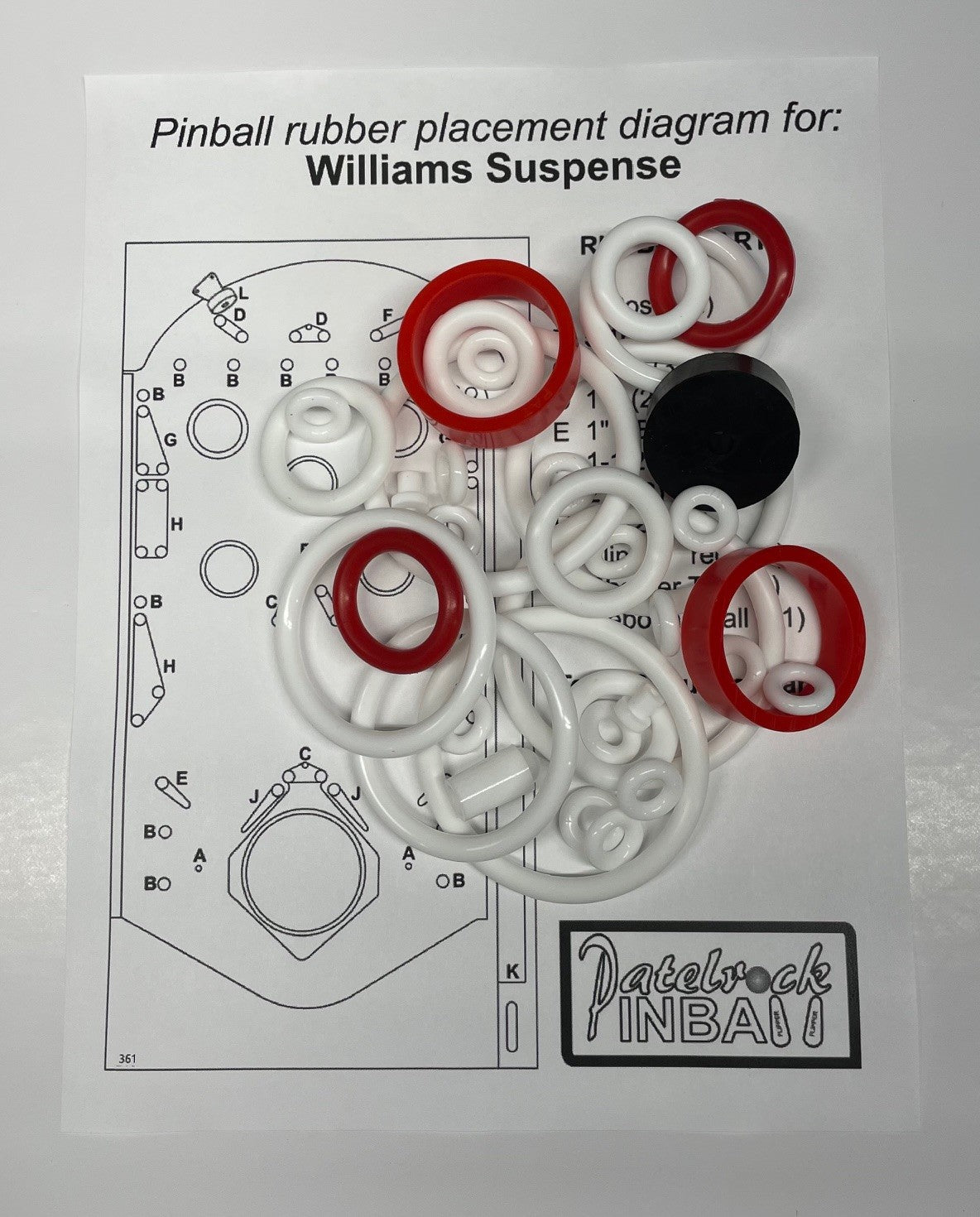 Williams Suspense Pinball Machine Maintenance Kit