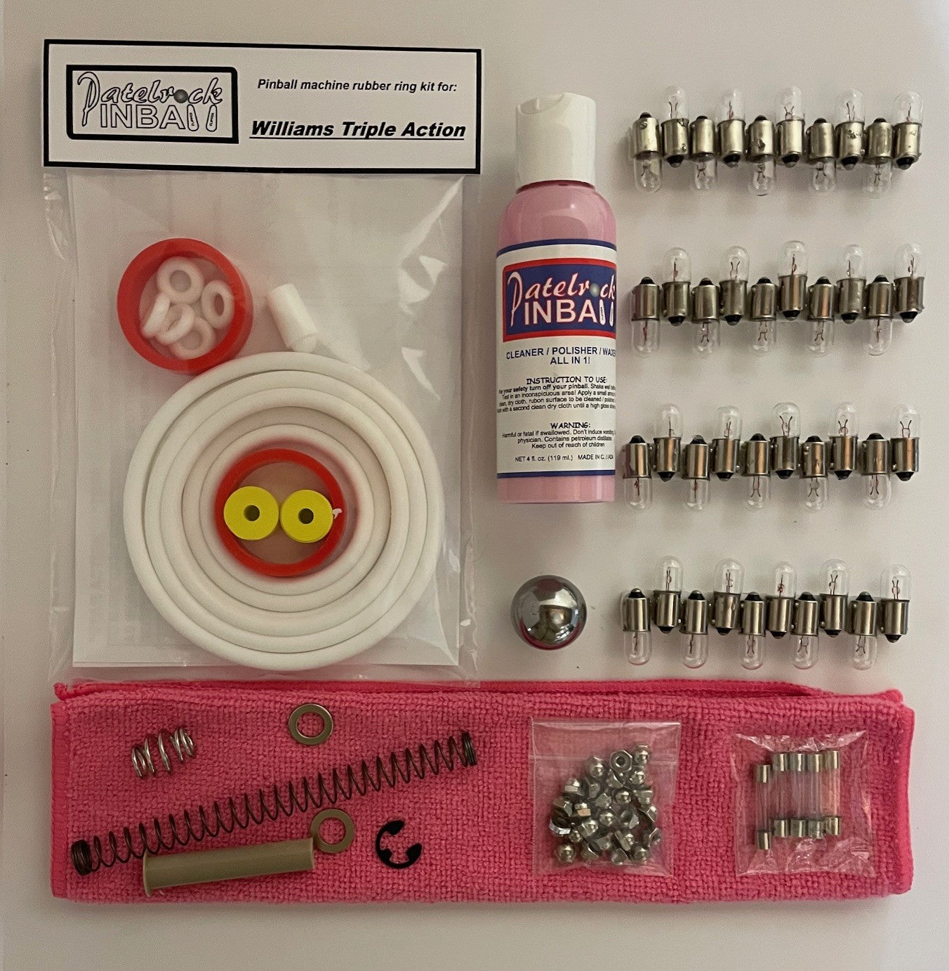 Williams Triple Action Pinball Machine Maintenance Kit
