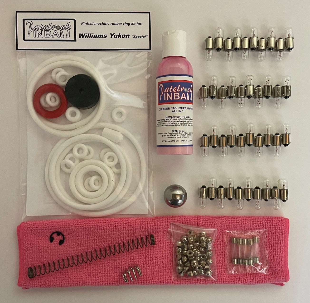 Williams Yukon Special Pinball Machine Maintenance Kit
