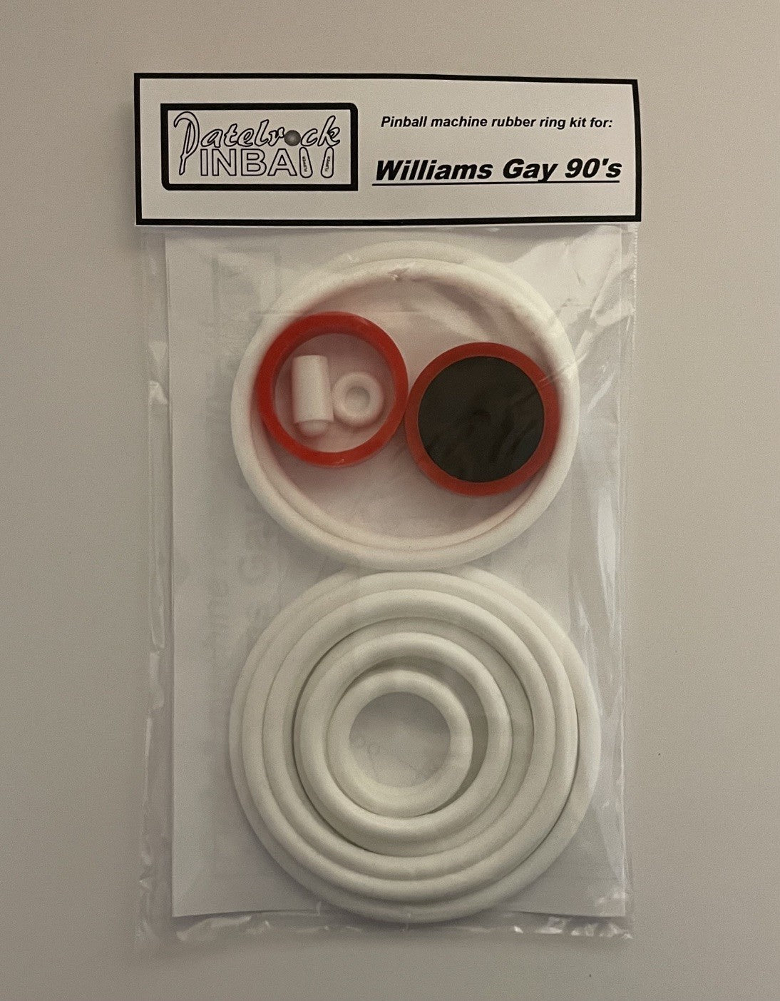 Williams Gay 90's Pinball Machine Rubber Ring Kit