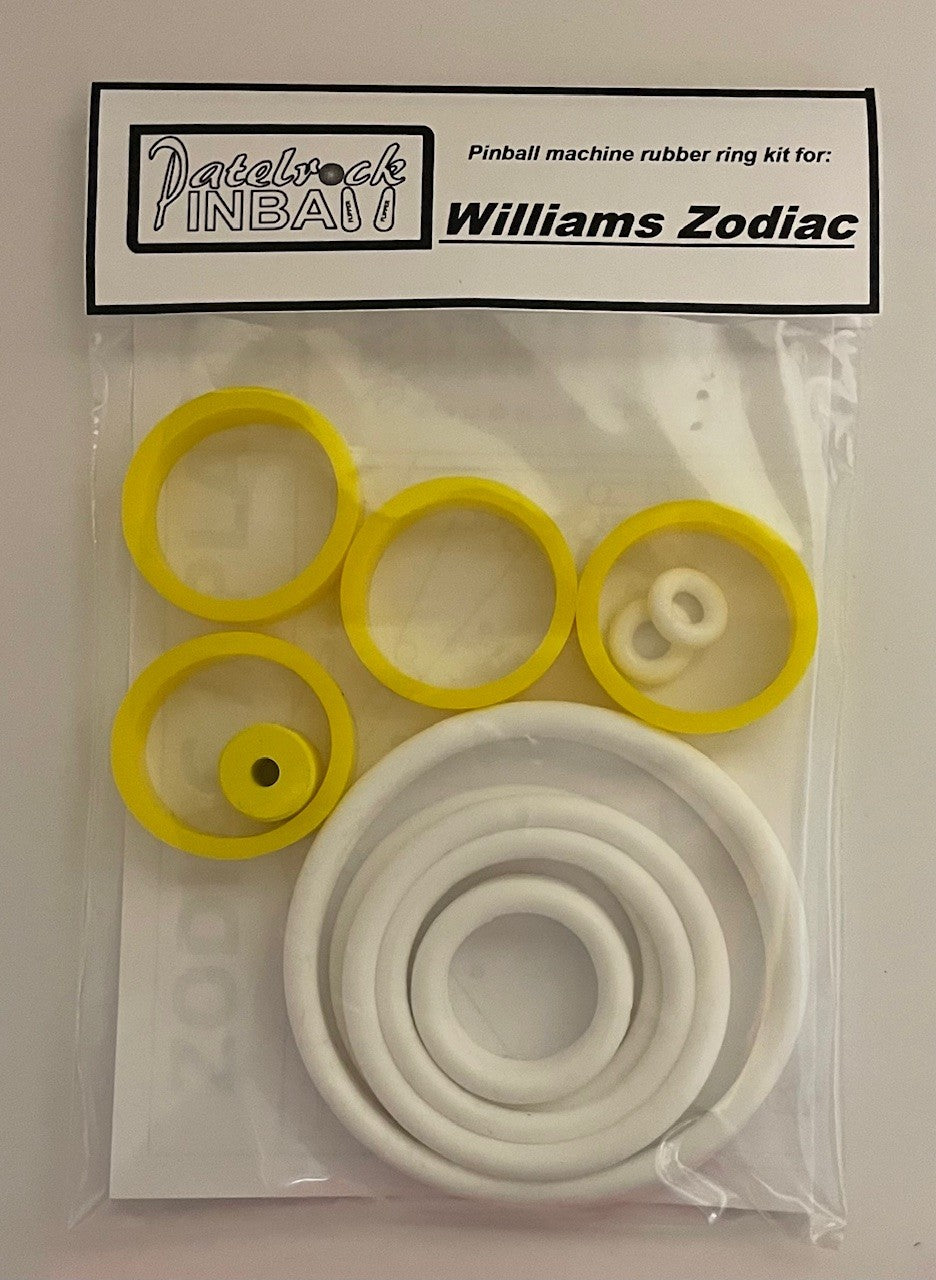 Williams Zodiac Pinball Machine Rubber Ring Kit