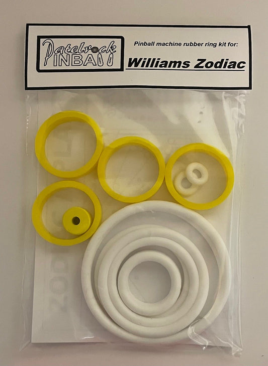 Williams Zodiac Pinball Machine Rubber Ring Kit