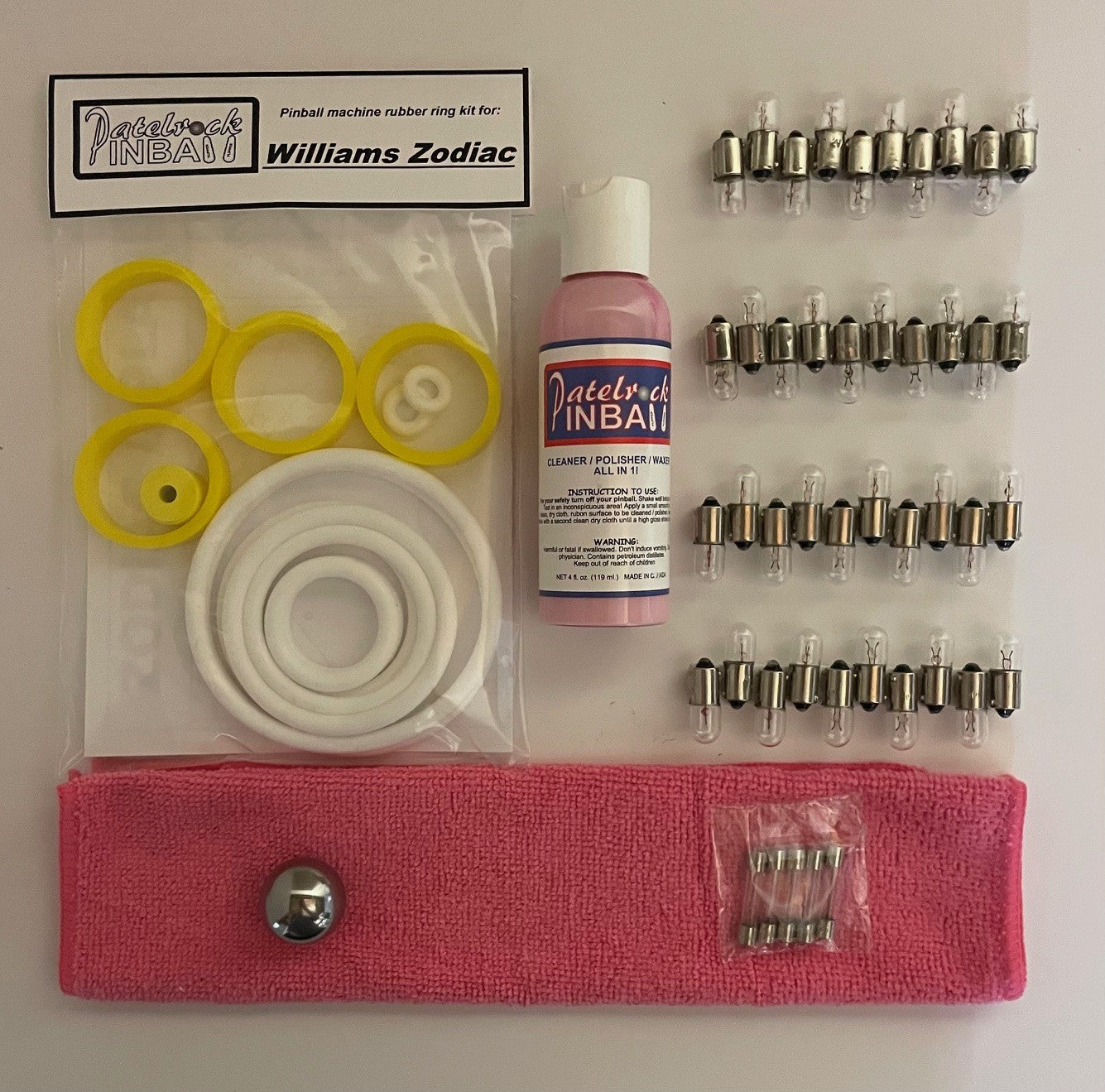 Williams Zodiac Pinball Machine Maintenance Kit