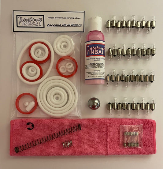 Zaccaria Devil Riders Pinball Machine Maintenance Kit