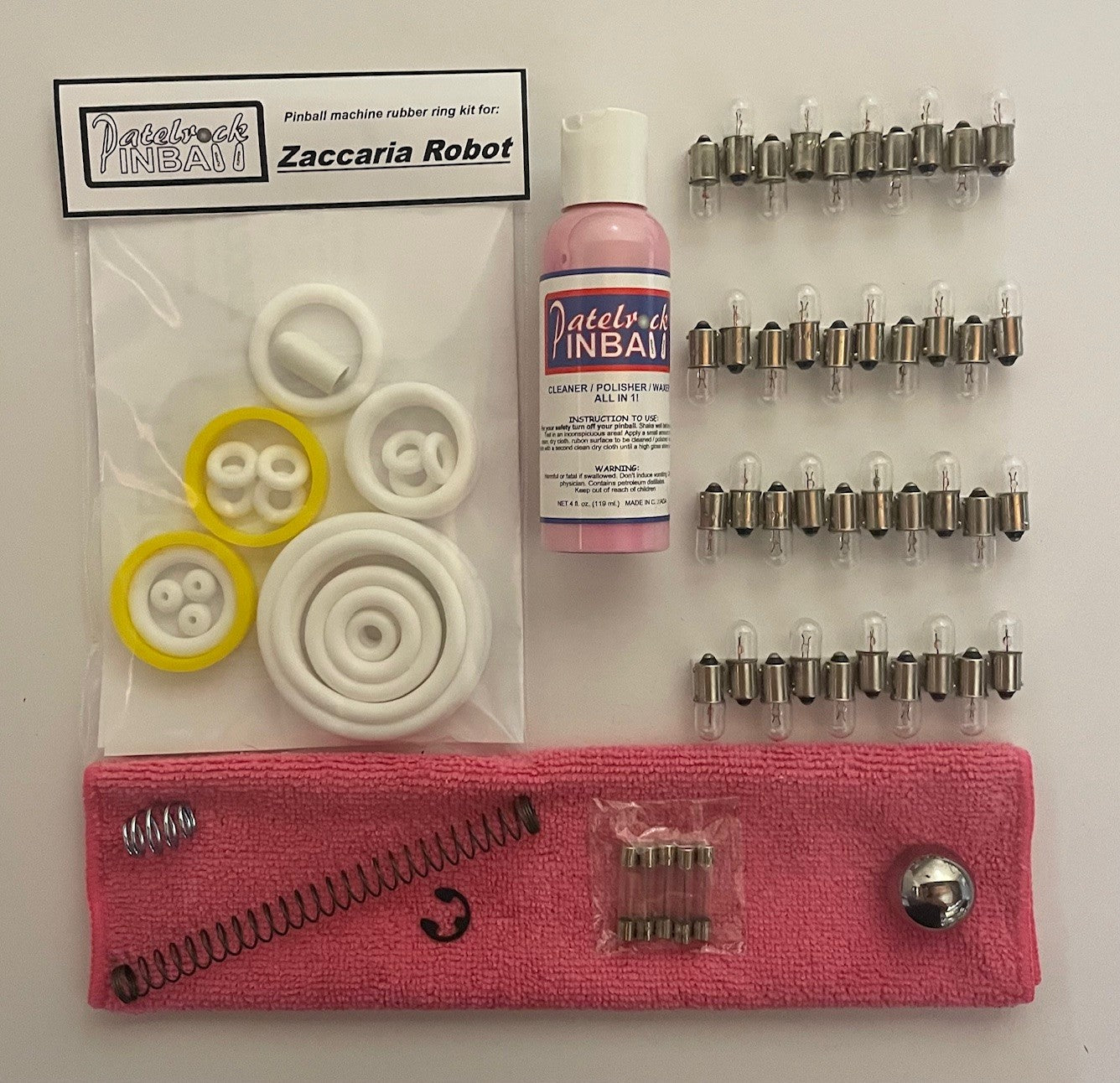 Zaccaria Robot Pinball Machine Maintenance Kit