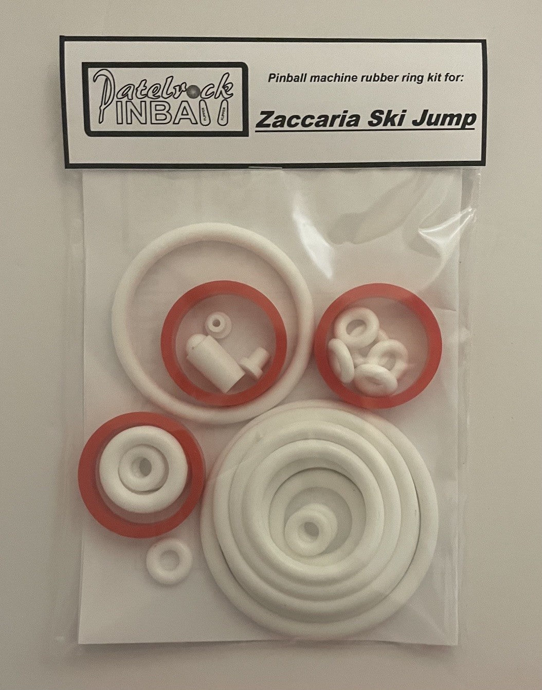Zaccaria Ski Jump Pinball Machine Rubber Ring Kit