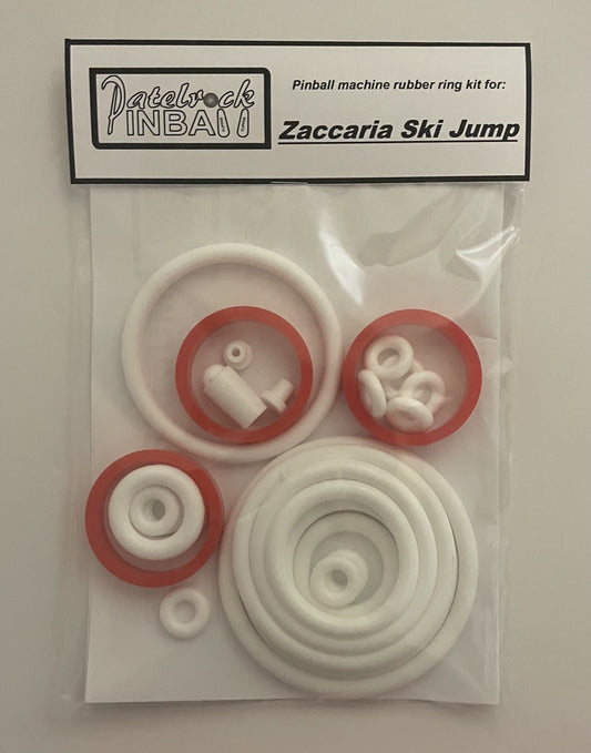 Zaccaria Ski Jump Pinball Machine Rubber Ring Kit