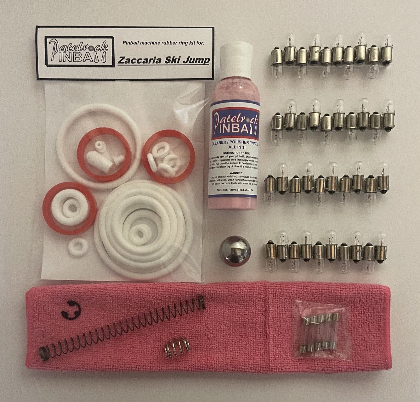 Zaccaria Ski Jump | Electro Mecanical Pinball Machine Maintenance Kit