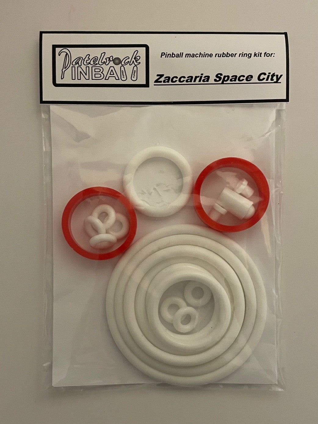 Zaccaria Space City Pinball Machine Rubber Ring Kit