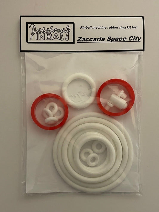Zaccaria Space City Pinball Machine Rubber Ring Kit