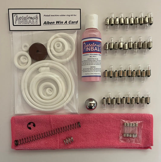 Alben Win A Card Pinball Machine Maintenance Kit