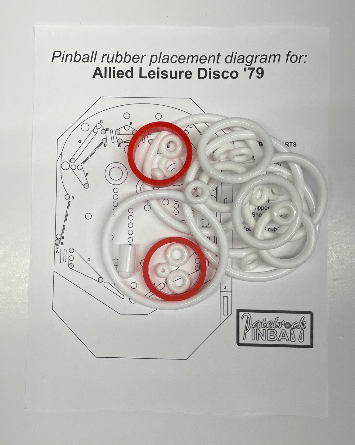 Allied's Leisure Disco '79 Pinball Machine Maintenance Kit