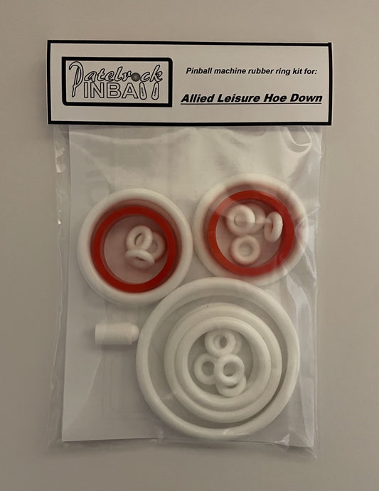 Allied Leisure Hoe Down Pinball Machine Rubber Ring Kit