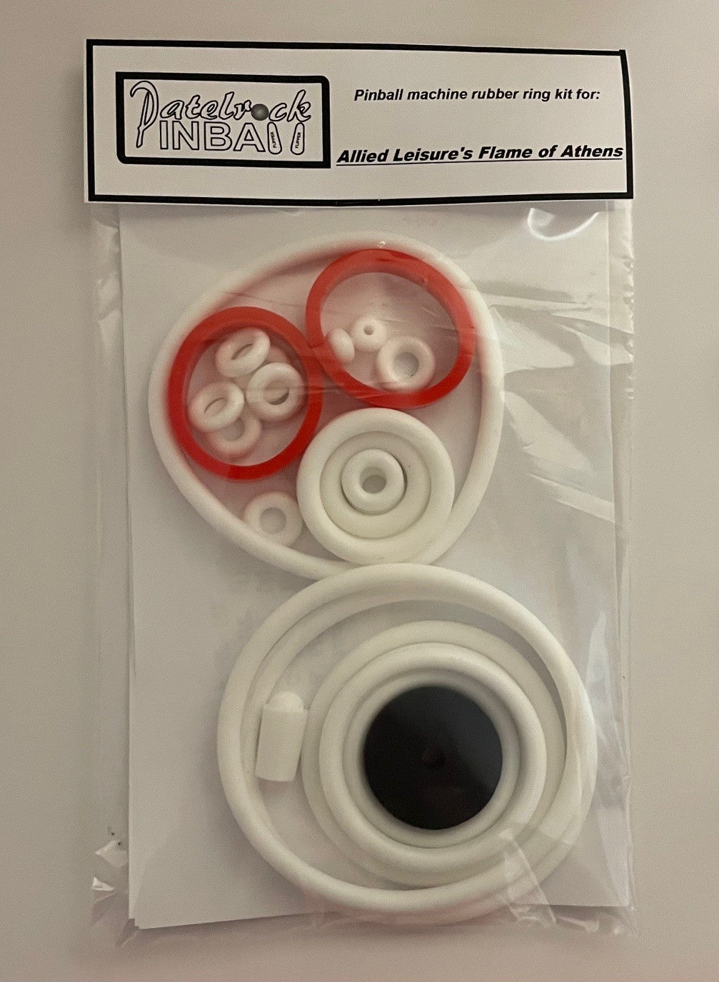Allied Flame of Athens Pinball Machine Rubber Ring Kit