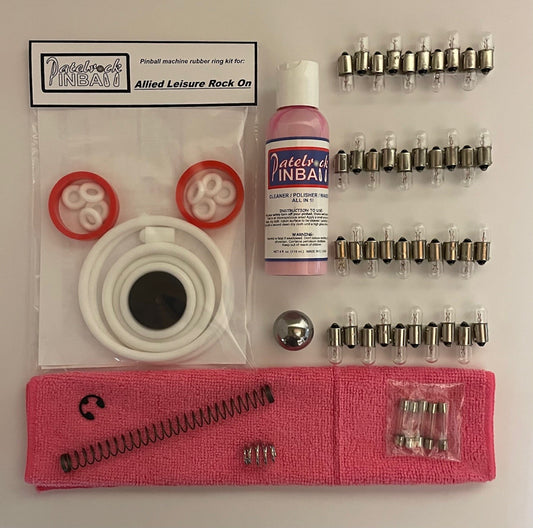 Allied's Leisure Rock On Pinball Machine Maintenance Kit