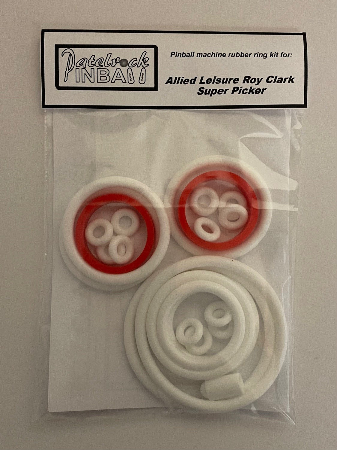 Allied Leisure Roy Clark Super Picker Pinball Machine Rubber Ring Kit