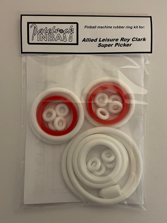 Allied Leisure Roy Clark Super Picker Pinball Machine Rubber Ring Kit