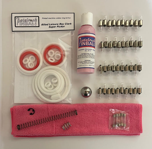 Allied's Leisure Roy Clark Super Picker Pinball Machine Maintenance Kit