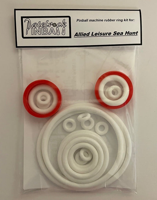 Allied Leisure Sea Hunt Pinball Machine Rubber Ring Kit