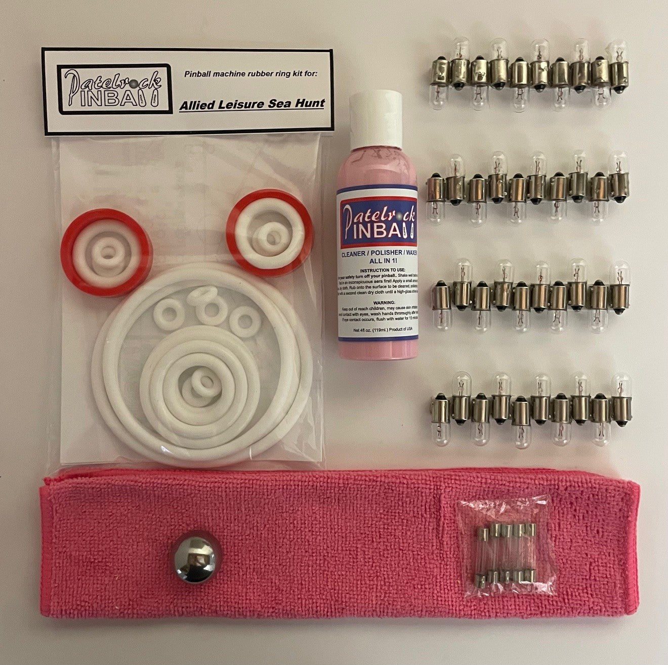 Allied's Leisure Sea Hunt Pinball Machine Maintenance Kit