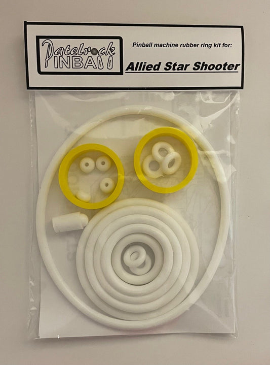 Allied Leisure Star Shooter Pinball Machine Rubber Ring Kit