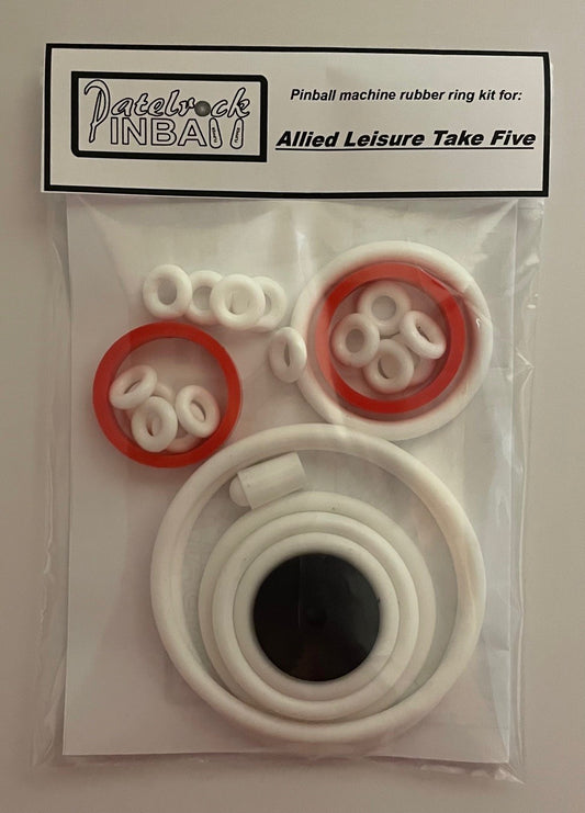 Allied Leisure Take Five Pinball Machine Rubber Ring Kit