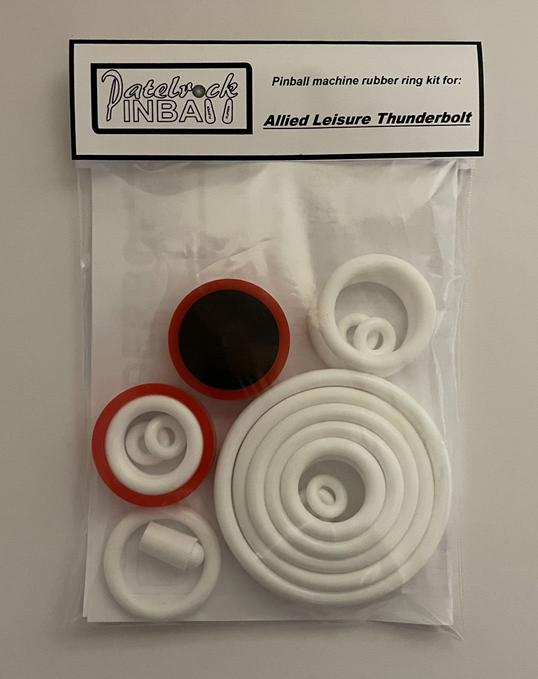 Allied Leisure Thunderbolt Pinball Machine Rubber Ring Kit