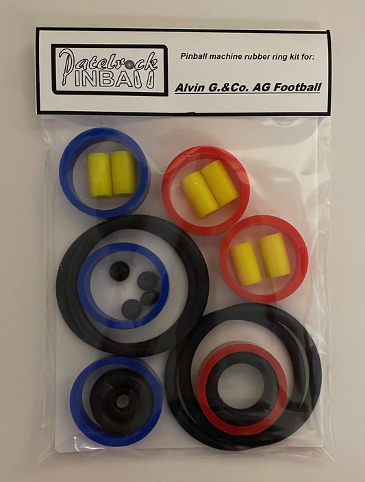 Alvin G.&CO. A.G. Football Pinball Machine Rubber Ring Kit