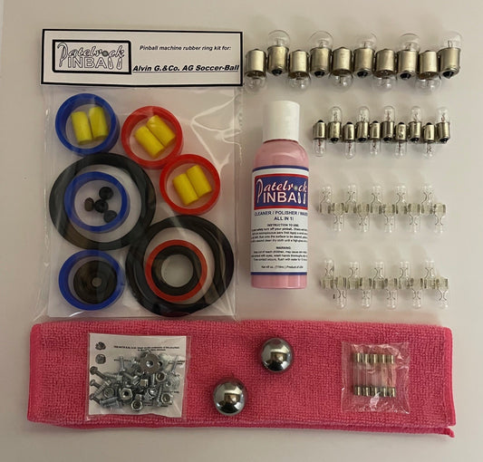 Alvin G.&CO. A.G. Soccer Ball Pinball Machine Maintenance Kit