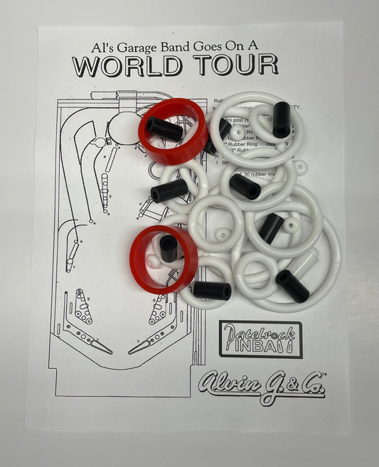 Alvin G. & Co Al's Garage Band Goes on a World Tour Pinball Machine Maintenance Kit