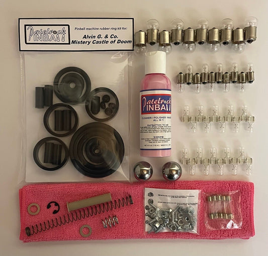 Alvin G. & Co Mystery Castle of Doom Pinball Machine Maintenance Kit
