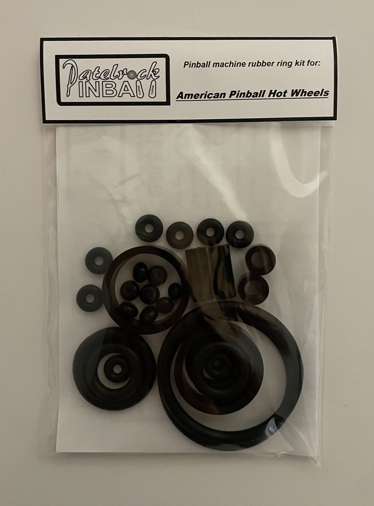 American Pinball Hot Wheels Pinball Machine Rubber Ring Kit