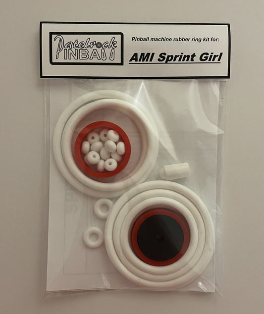AMI Sprint Girl Pinball Machine Rubber Ring Kit
